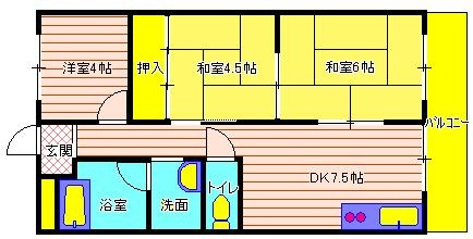 啓明ビルの間取り