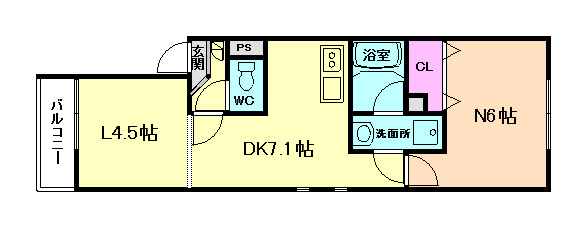 【間取り】 | パークハウス鷺洲