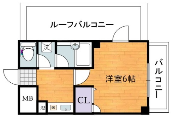 ヴィラパストラル2の間取り