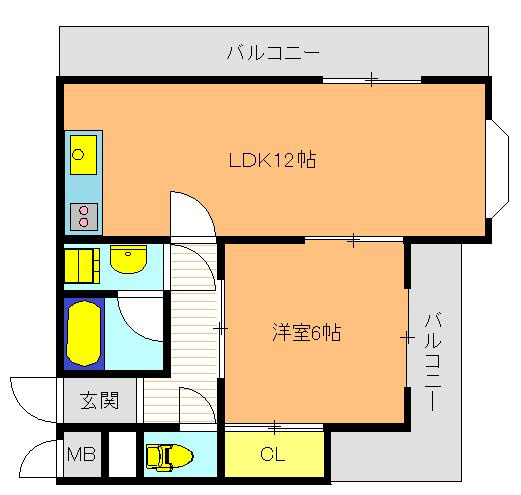 オーナーズマンション明石の間取り