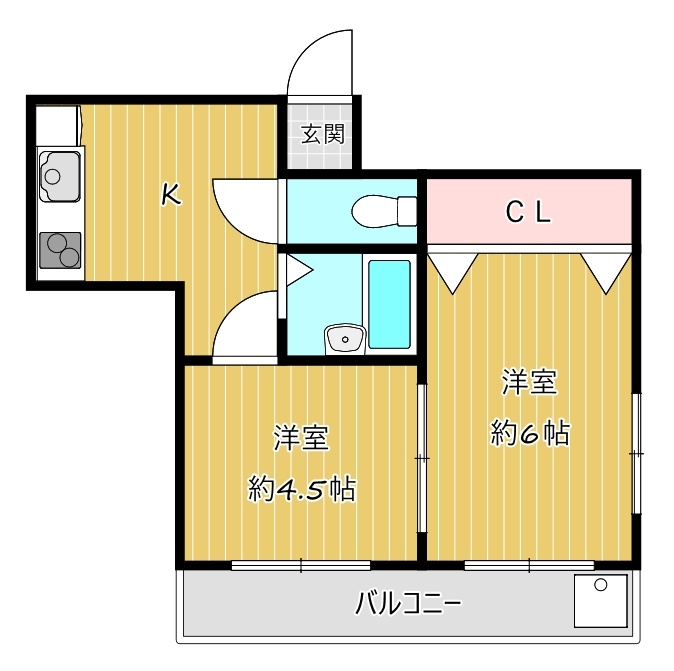オーナーズマンション西明石の間取り