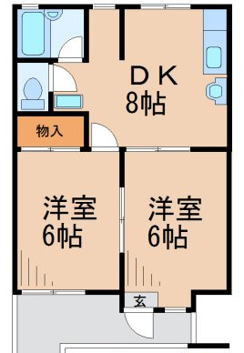 【間取り】 | カメリアハウス