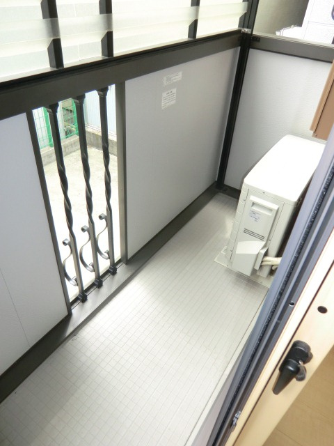 アペルトコートのバルコニー