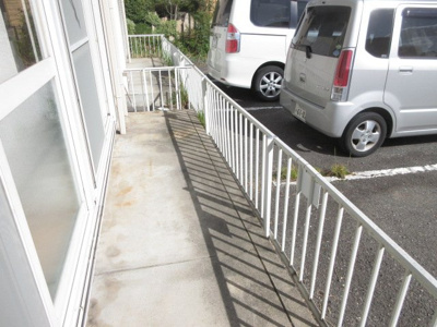 【バルコニー】 | ルルデハイツ | テラス