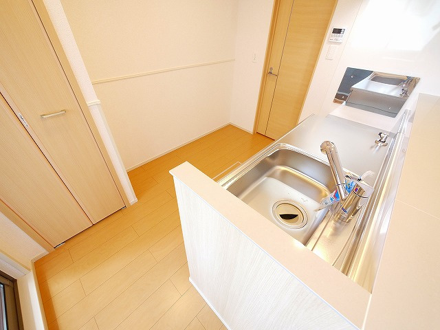 ラ・レコルトBのキッチン|きれいなキッチンです