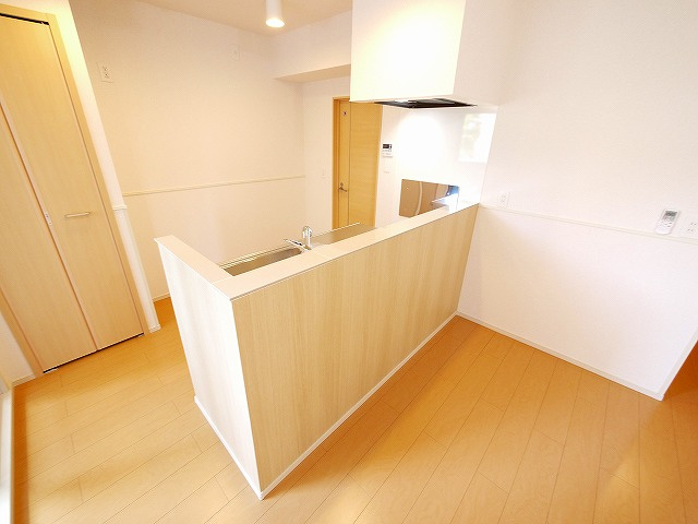 ラ・レコルトBのキッチン|きれいなキッチンです