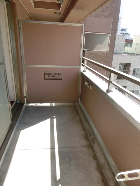 ヴィヴァーチェ2番館のバルコニー