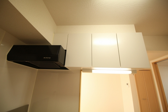 AKANEのキッチン|キッチン上収納