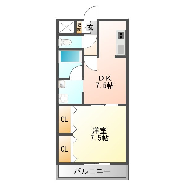 KAMSTAGEの間取り