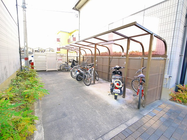 ディアコートBのその他共用部分|駐輪所あります