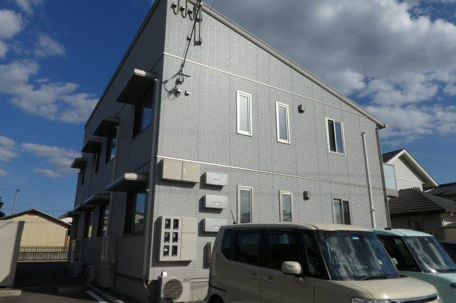 倉敷市川入のアパートの外観