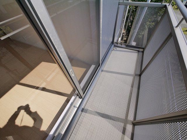 クレストハウスのバルコニー|バルコニー付きです