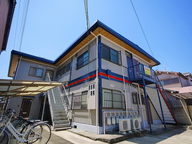 桜館の外観|キレイな外観です。