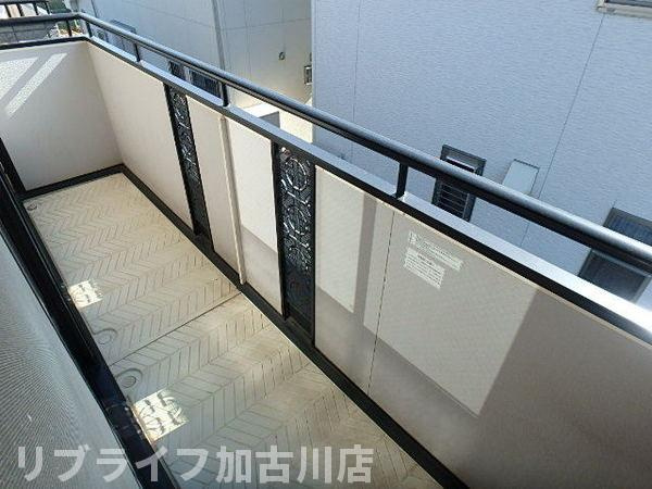 加古川市尾上町旭２丁目のテラスのバルコニー