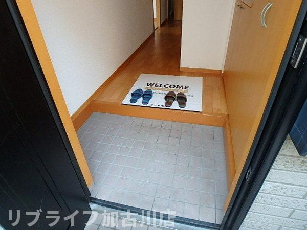 加古川市尾上町旭２丁目のテラスの玄関