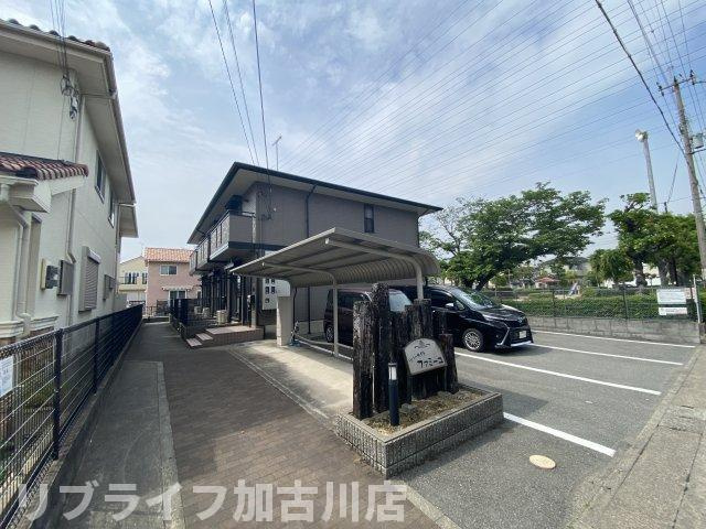 加古川市尾上町旭２丁目のテラスのエントランス
