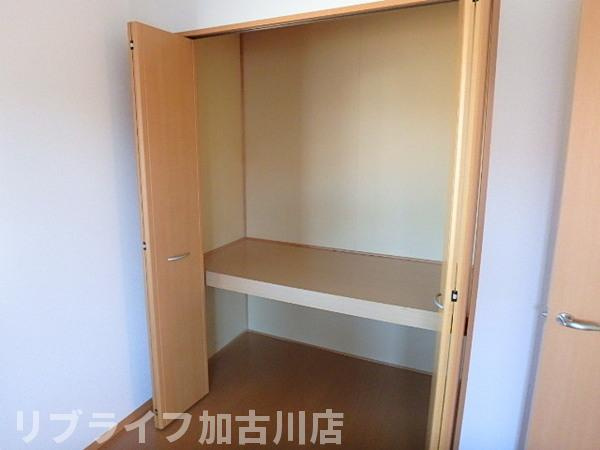 加古川市尾上町旭２丁目のテラスの収納