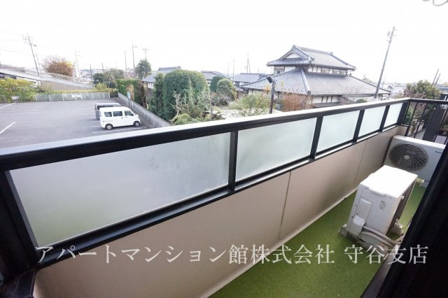 グリーンフィールドＡのバルコニー