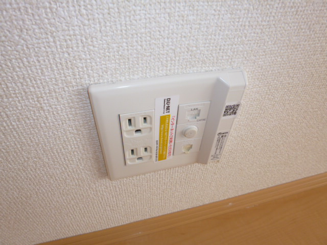 倉敷市神田３丁目のアパートの設備