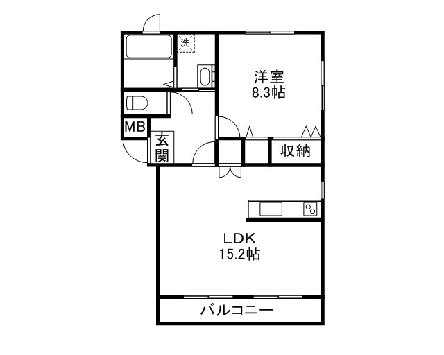 グリーンテージの間取り
