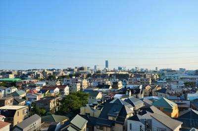 【展望】 | コスモサンディックレジデンス大倉山 | 新横浜方面