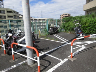 【その他共用部分】 | 鷺沼ガーデンヒルズ | バイク置き場　鷺沼ガーデンヒルズ