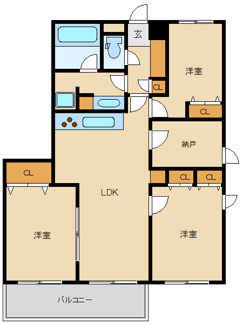 【間取り】 | 鷺沼ガーデンヒルズ | 間取り　鷺沼ガーデンヒルズ