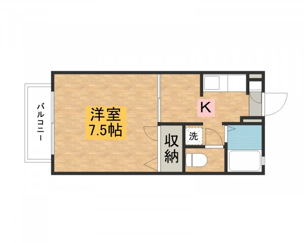 【間取り】 | クレスト大夢Ｂ