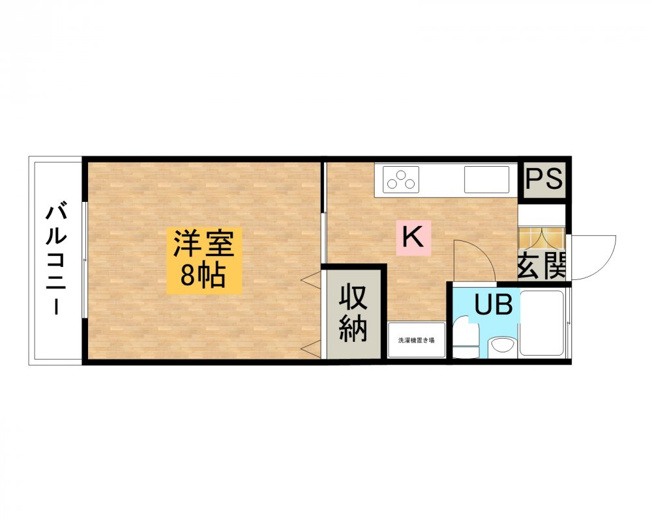 【間取り】 | コーポしんとみＡ