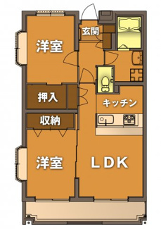 【間取り】 | ヴィブレ大原