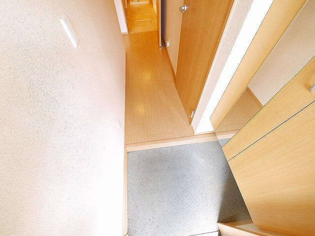 カーサ平松の玄関|落ち着いた玄関です