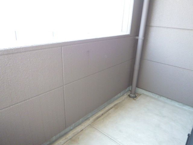 グリーンヒルズⅡのバルコニー