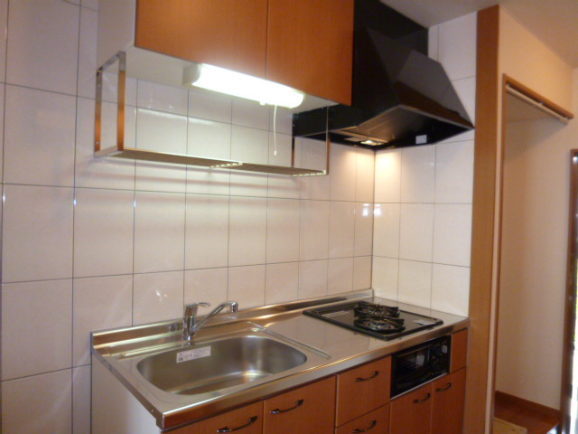 グリーンヒルズⅡのキッチン