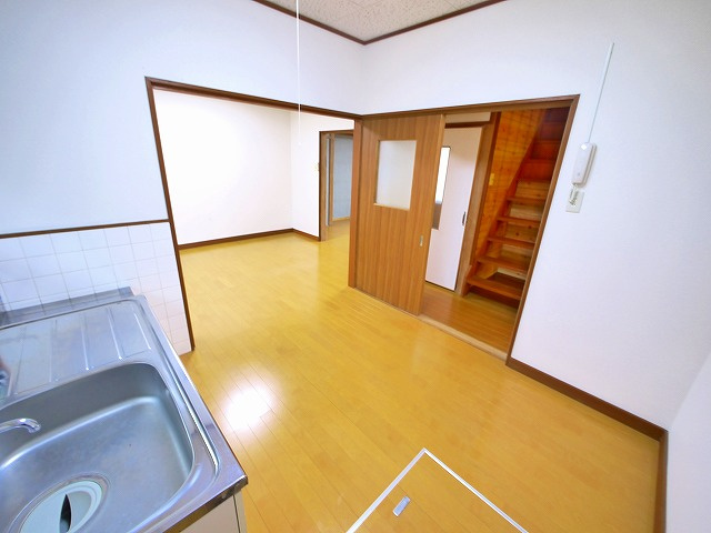 谷村一戸建（南京終町）の居間・リビング|おしゃれなリビングです