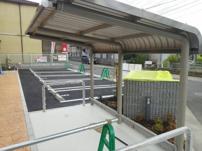 【その他共用部分】 | メゾン真 | ☆屋根付き駐輪場☆