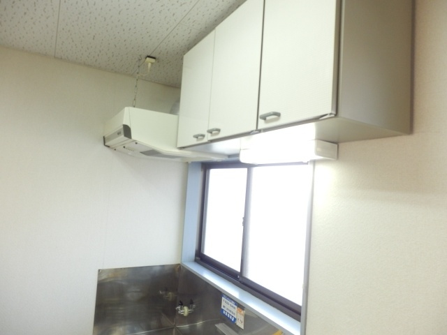 田村ハイツBの収納|専用の収納スペースです