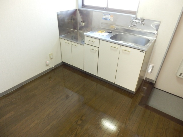 田村ハイツBのキッチン|きれいなキッチンです