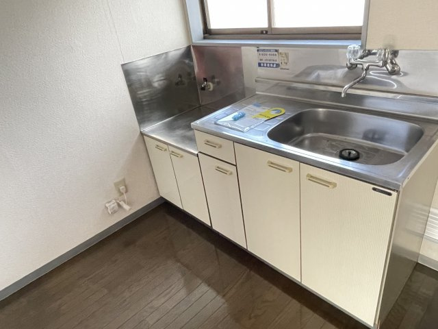 田村ハイツBのキッチン|きれいなキッチンです