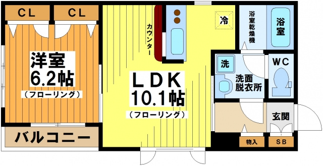 【間取り】 | D-flat
