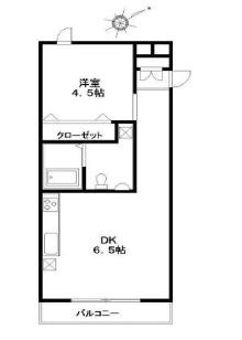 【間取り】 | クリスタル千駄ヶ谷