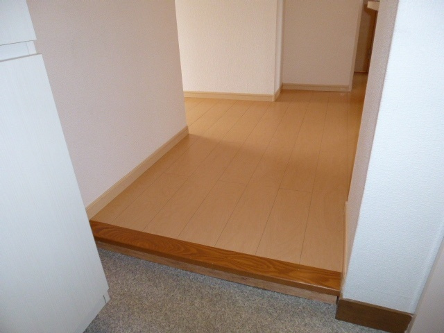 倉敷市福江のアパートの玄関