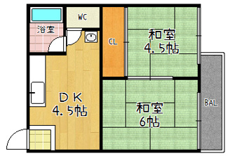 【間取り】 | あすなろハイツ