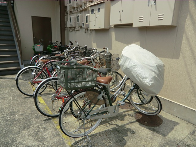 新高マンションのその他共用部分|駐輪場