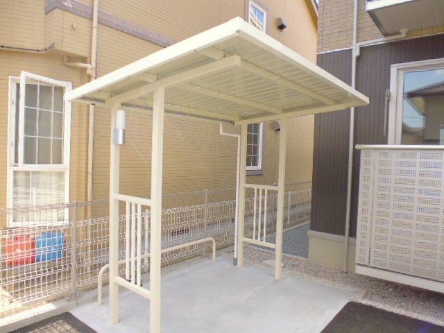 倉敷市連島中央２丁目のアパートのその他共用部分|駐輪場