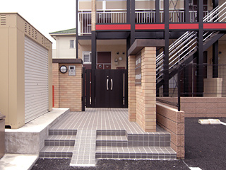 【エントランス】 | グローバル市川 | オートロックゲートです