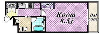 【間取り】 | アーバンステージ安堂寺Ⅱ