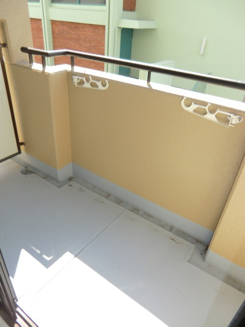 オリエントハイツのバルコニー