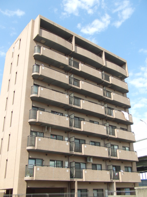 加島フラットの外観