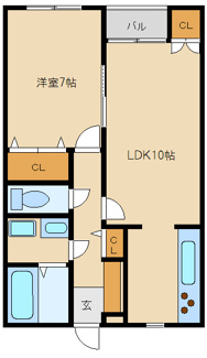 【間取り】 | ショコラ | 間取り図　
