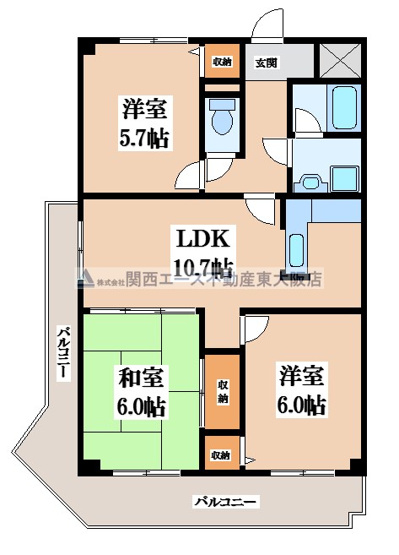 【間取り】 | グランエストヨシタ